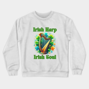 Irish Harp Crewneck Sweatshirt